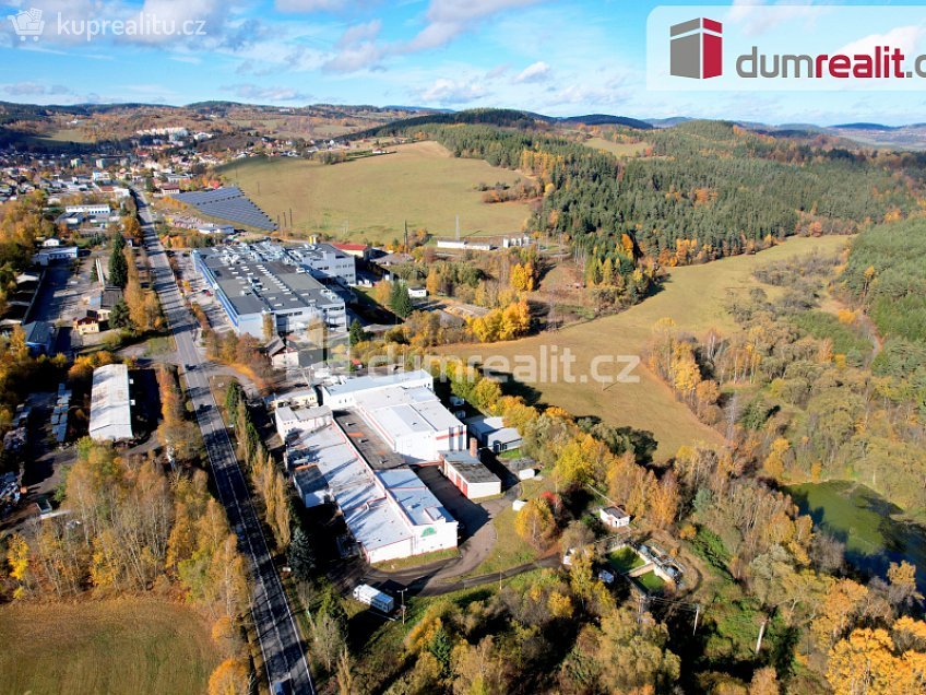 Pronájem  výrobních prostor 22351 m^2 Špidrova, Vimperk 