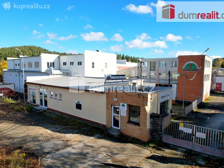 Pronájem  výrobních prostor 22351 m^2 Špidrova, Vimperk 