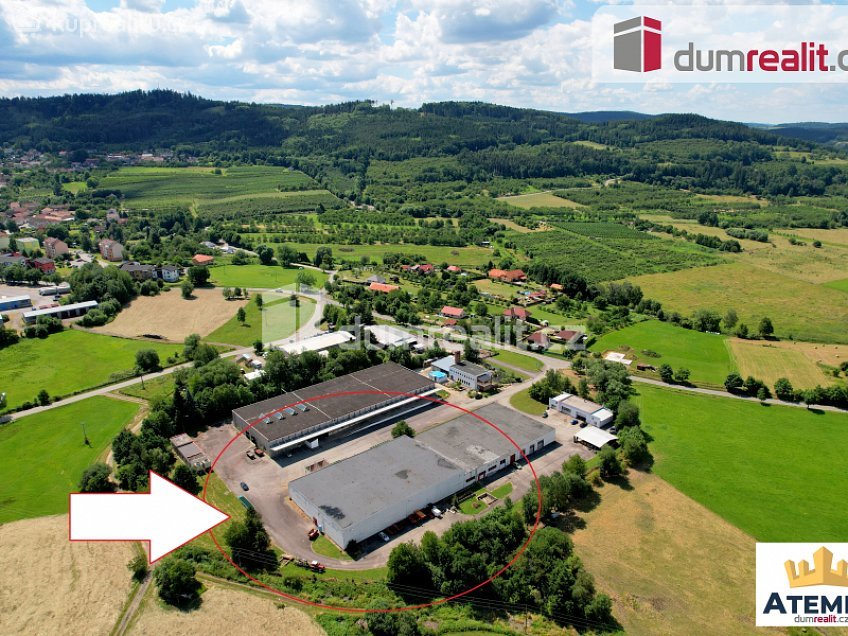 Pronájem  skladu 1582 m^2 Netolická, Lhenice 