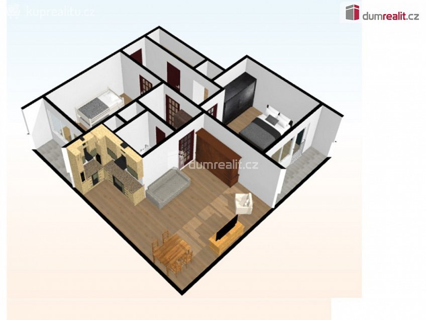 Prodej bytu 3+kk 82 m^2 Tererova, Praha 11 