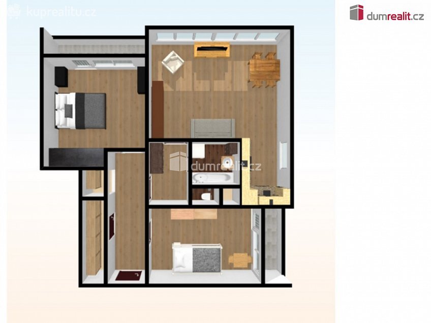 Prodej bytu 3+kk 82 m^2 Tererova, Praha 11 