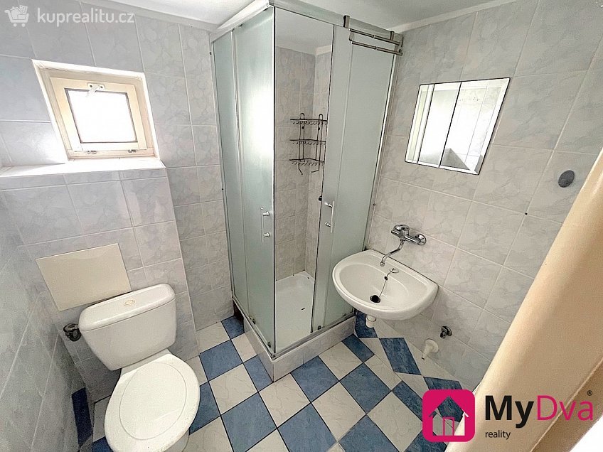 Pronájem bytu 1+1 29 m^2 Nový Šaldorf-Sedlešovice, Nový Šaldorf-Sedlešovice 