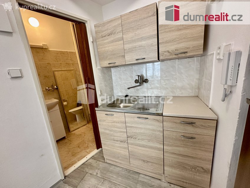 Pronájem bytu 1+kk 21 m^2 Moskevská, Ústí nad Labem 