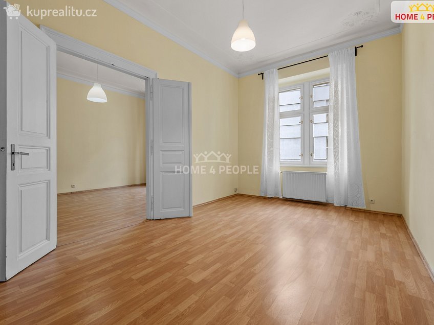 Pronájem bytu 2+1 59 m^2 Pod Slovany, Praha 2 