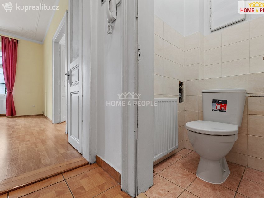 Pronájem bytu 2+1 59 m^2 Pod Slovany, Praha 2 