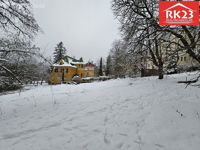 Prodej  stavebního pozemku 3377 m^2 Zeyerova, Mariánské Lázně 