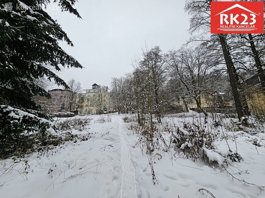 Prodej  stavebního pozemku 3377 m^2 Zeyerova, Mariánské Lázně 