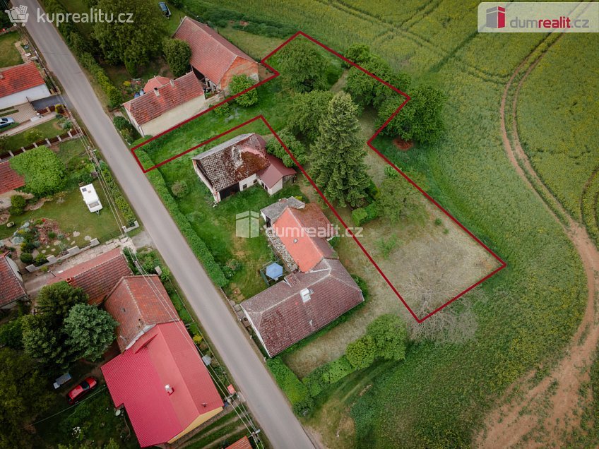 Prodej  zahrady 1647 m^2 Řepín, Řepín 