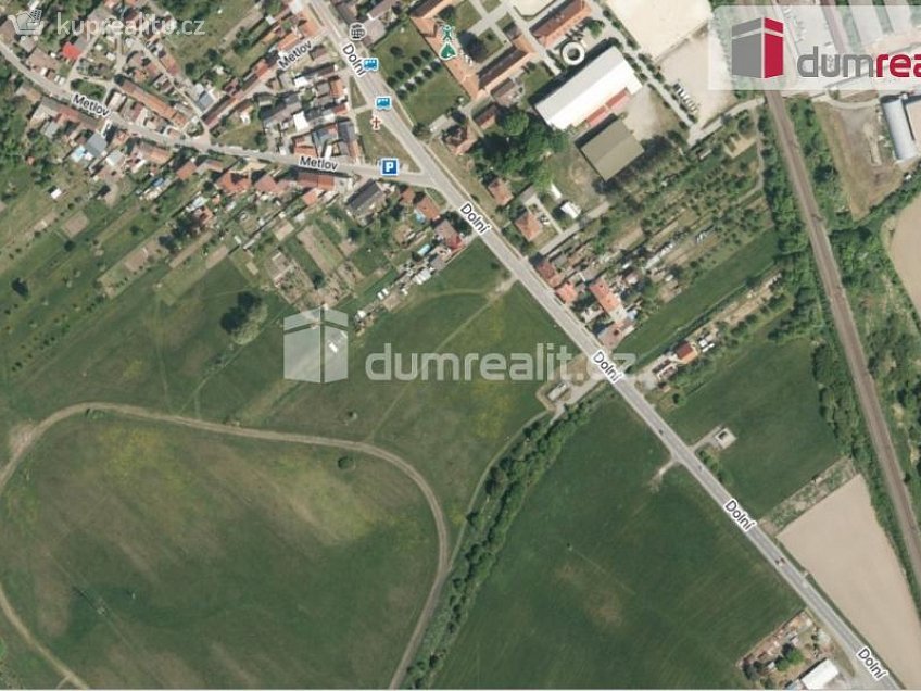 Prodej  stavebního pozemku 377 m^2 Dolní, Tlumačov 
