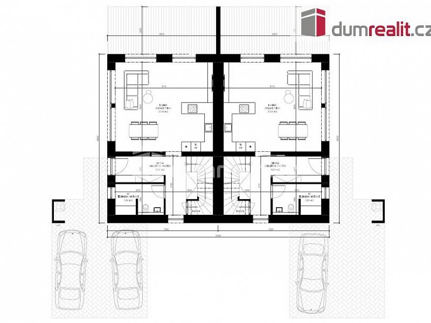 Prodej  domu na klíč 118 m^2 Pohanková, Zlín 