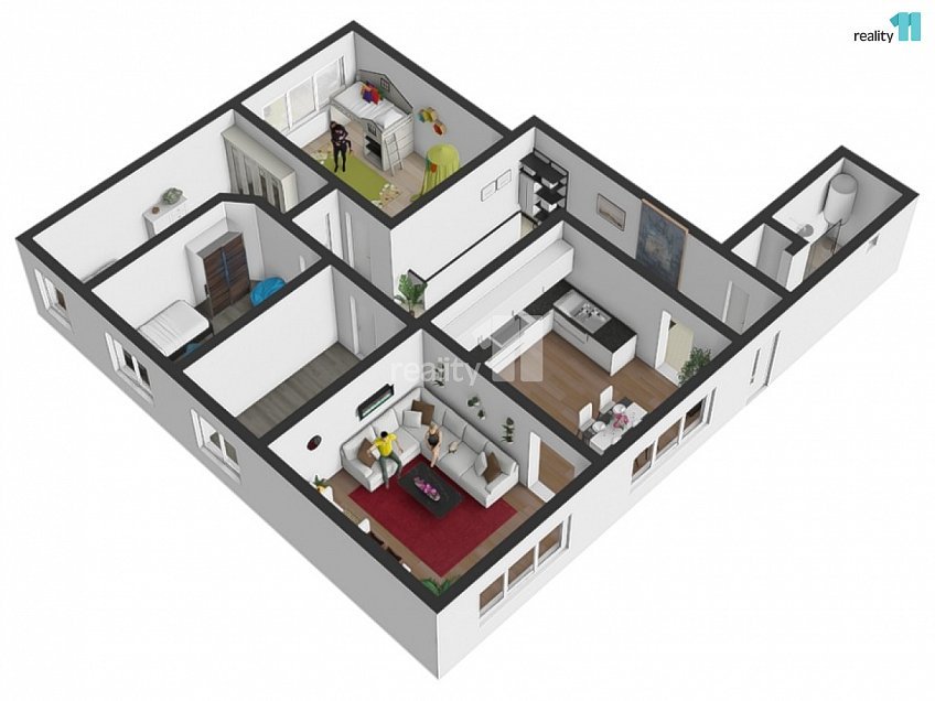 Prodej bytu 5 a více 223 m^2 Chlumec nad Cidlinou, Chlumec nad Cidlinou 