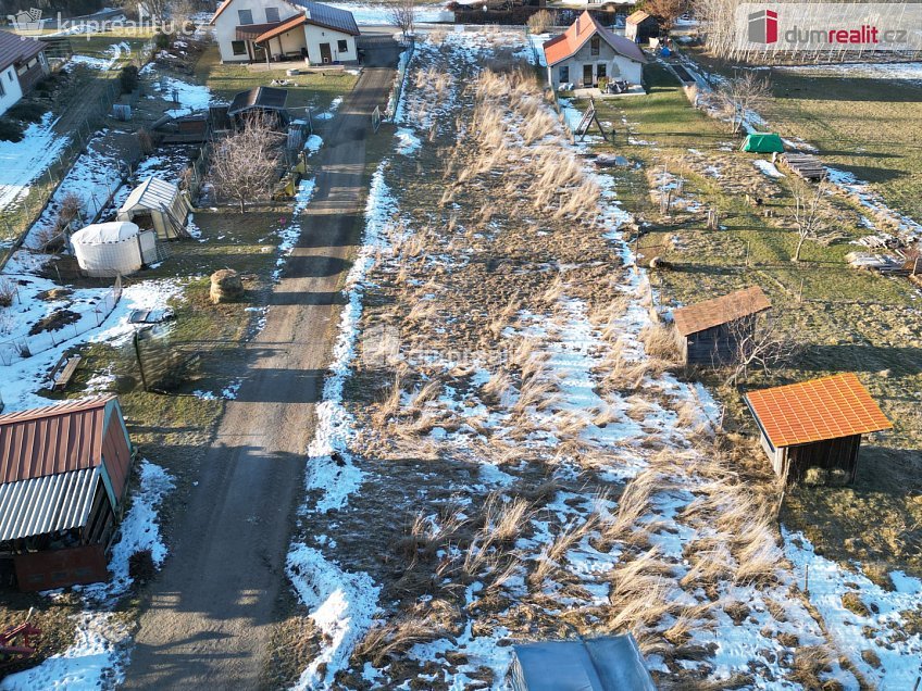 Prodej  stavebního pozemku 1371 m^2 Věžovatá Pláně, Věžovatá Pláně 