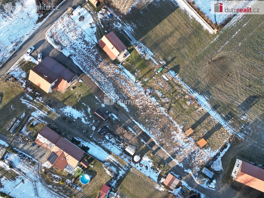 Prodej  stavebního pozemku 1371 m^2 Věžovatá Pláně, Věžovatá Pláně 