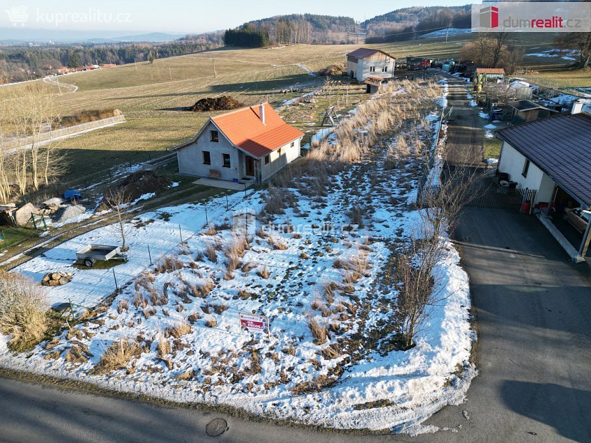 Prodej  stavebního pozemku 1371 m^2 Věžovatá Pláně, Věžovatá Pláně 