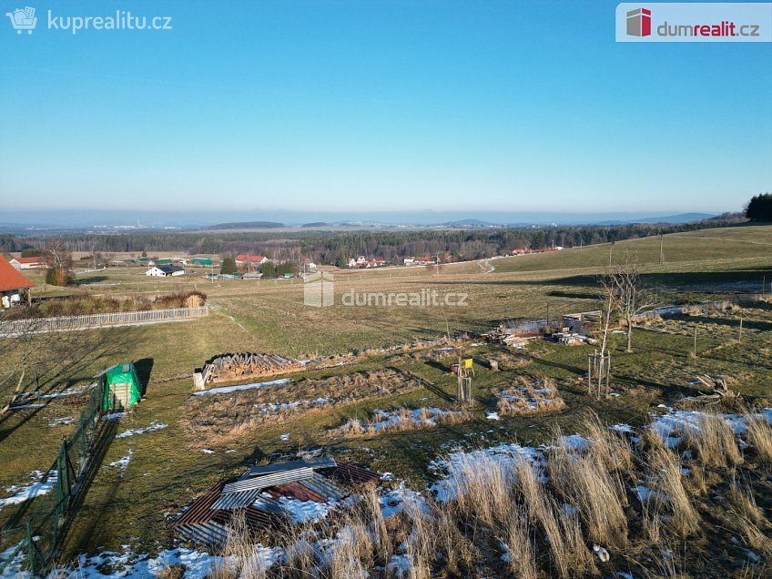 Prodej  stavebního pozemku 1371 m^2 Věžovatá Pláně, Věžovatá Pláně 