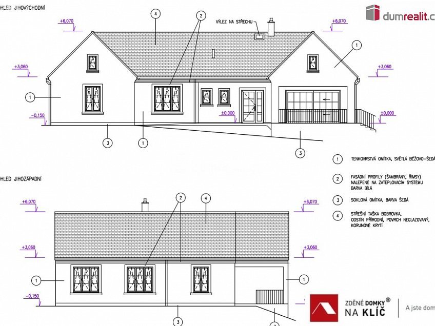 Prodej  domu na klíč 176 m^2 Tečovice, Tečovice 