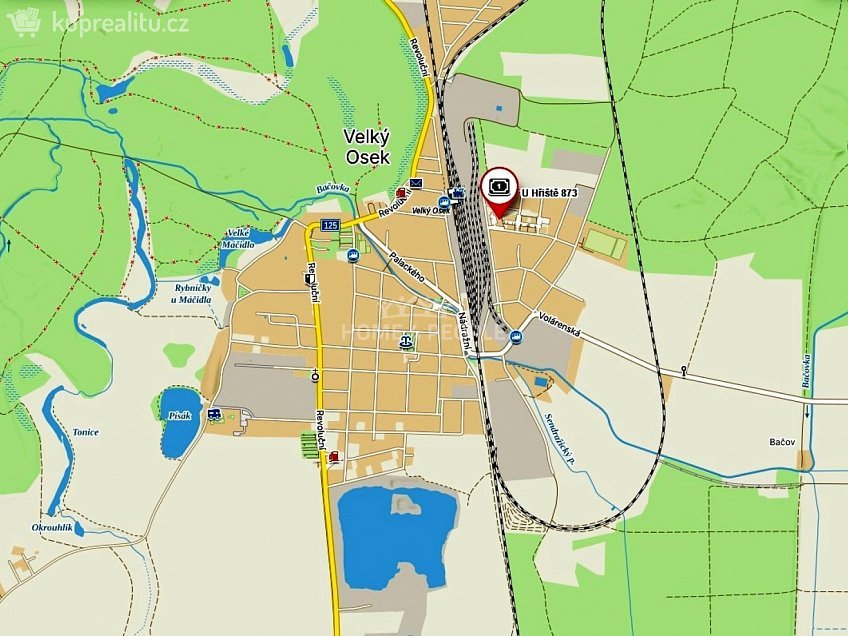 Pronájem bytu 2+kk 69 m^2 U hřiště, Velký Osek 