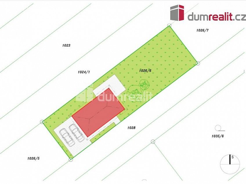 Prodej  stavebního pozemku 500 m^2 Kozojídky, Kozojídky 