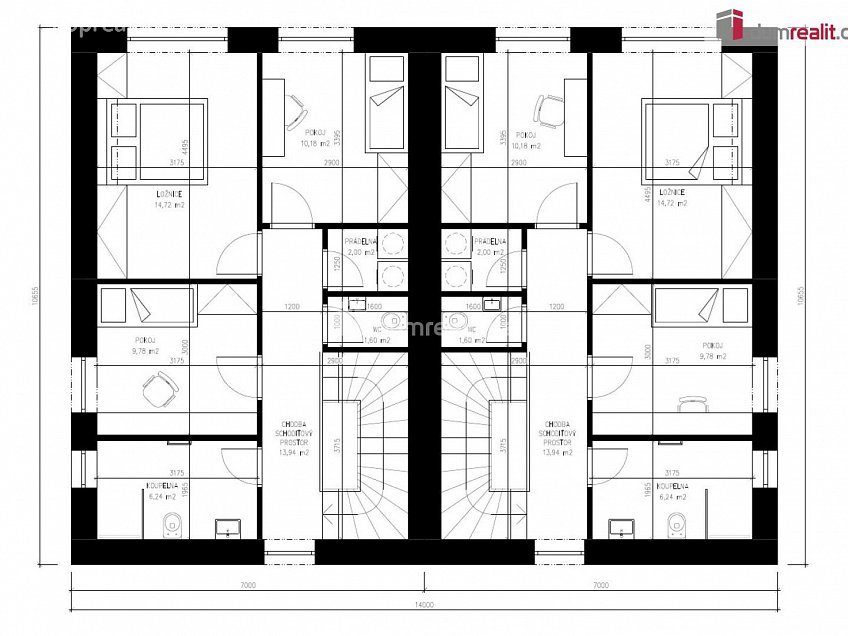 Prodej  domu na klíč 118 m^2 Nivy II, Zlín 