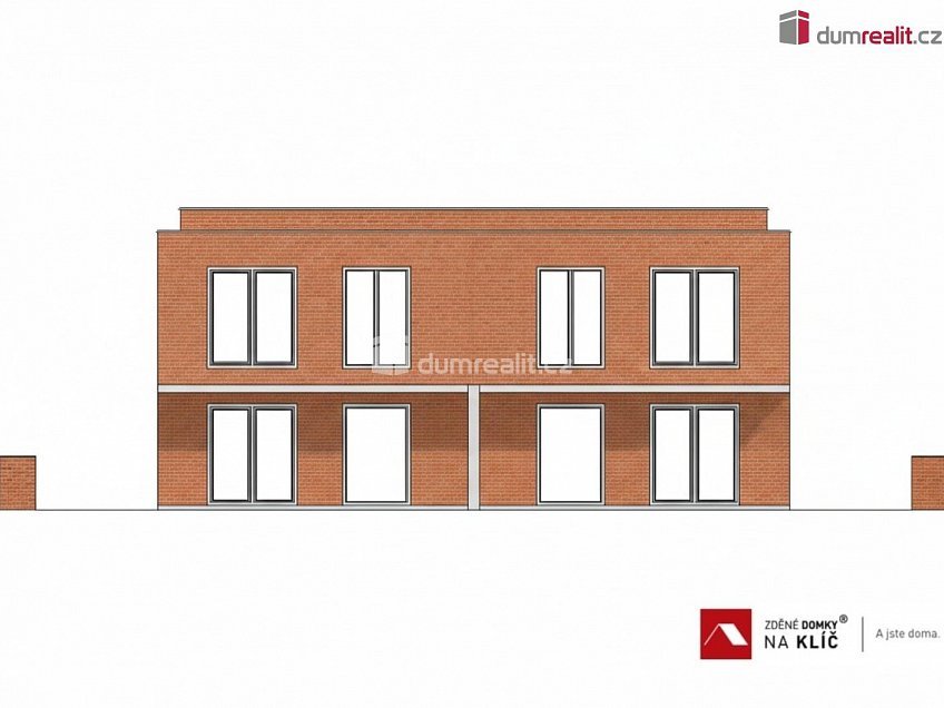 Prodej  domu na klíč 118 m^2 Nivy II, Zlín 