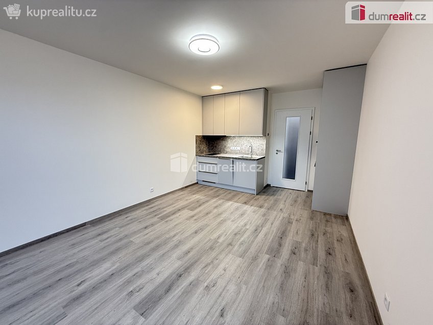 Pronájem bytu 1+kk 33 m^2 Výstavní, Praha 11 