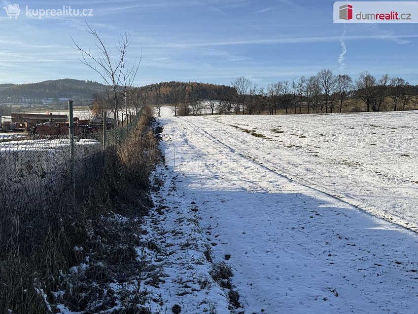 Prodej  stavebního pozemku 1002 m^2 Pražská, Vlachovo Březí 