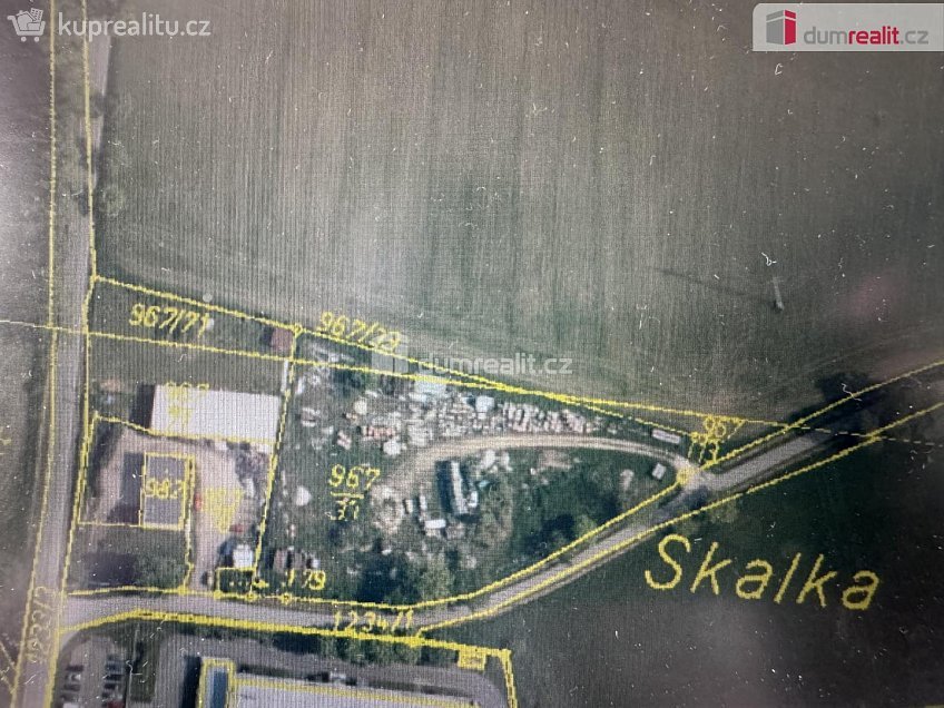 Prodej  stavebního pozemku 1002 m^2 Pražská, Vlachovo Březí 