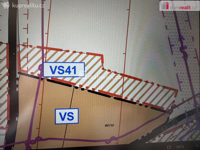 Prodej  stavebního pozemku 2261 m^2 Pražská, Vlachovo Březí 