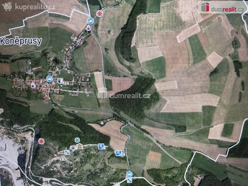 Prodej  pole 169149 m^2 Koněprusy, Koněprusy 