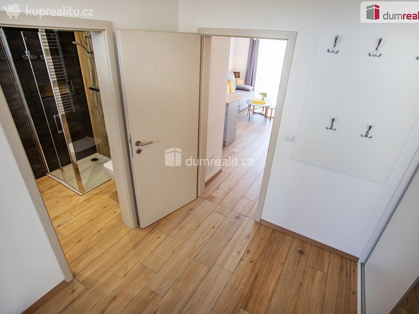 Prodej bytu 1+kk 47 m^2 Frymburk, Frymburk 