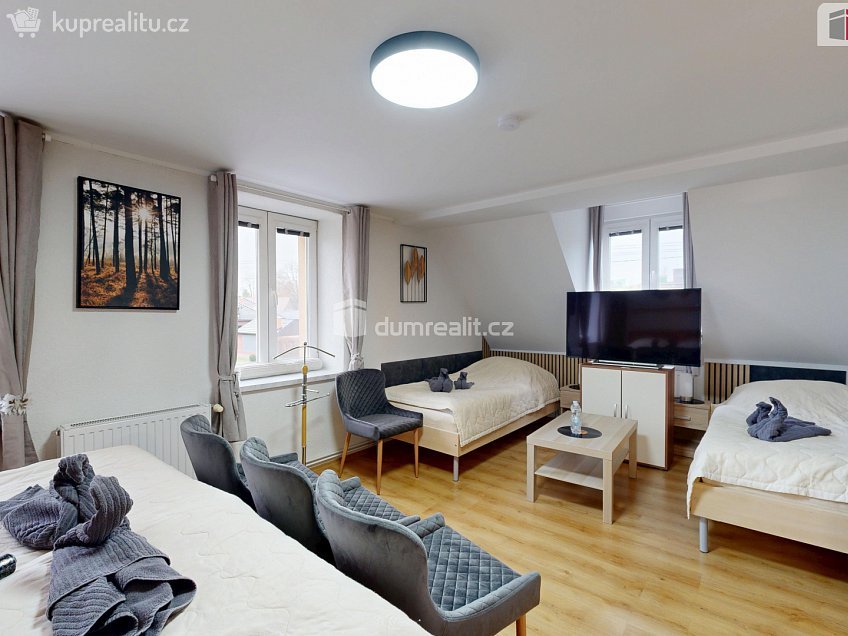 Prodej  ubytovacího zařízení 450 m^2 Julia Fučíka, Rýmařov 