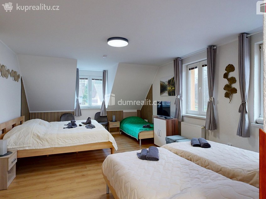 Prodej  ubytovacího zařízení 450 m^2 Julia Fučíka, Rýmařov 