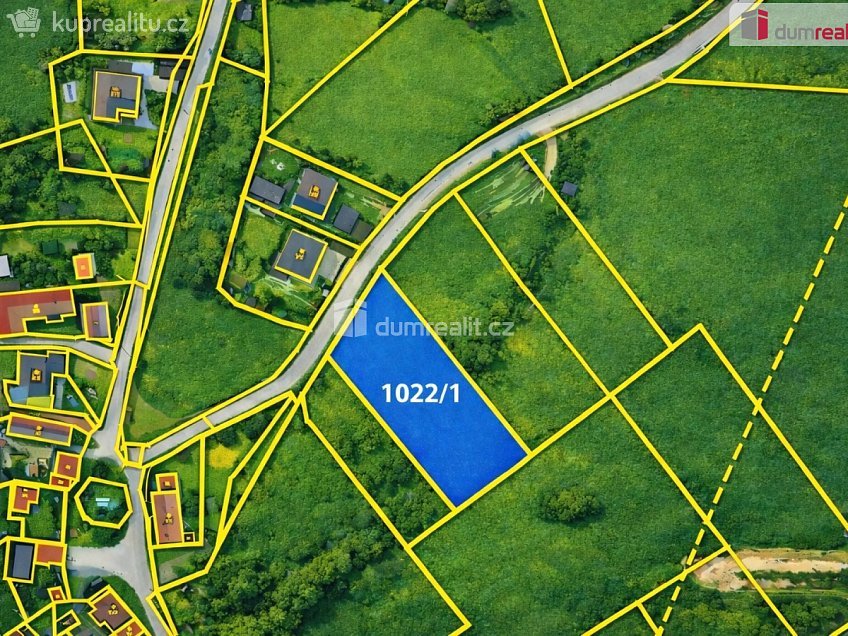 Prodej  stavebního pozemku 2348 m^2 Bohutín, Bohutín 