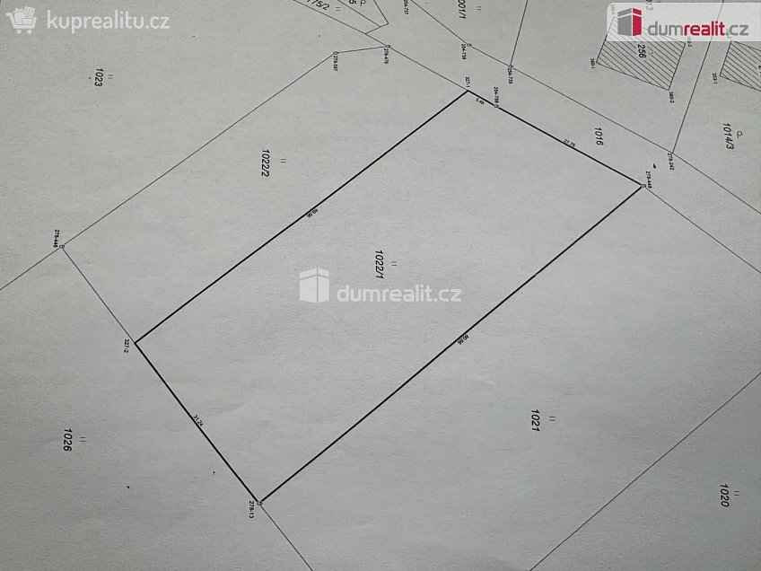 Prodej  stavebního pozemku 2348 m^2 Bohutín, Bohutín 