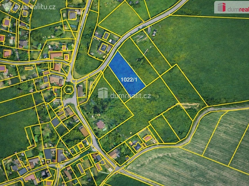 Prodej  stavebního pozemku 2348 m^2 Bohutín, Bohutín 