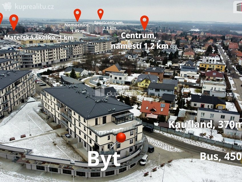 Prodej bytu 3+kk 107 m^2 Augustina Lukeše, Brandýs nad Labem-Stará Boleslav 