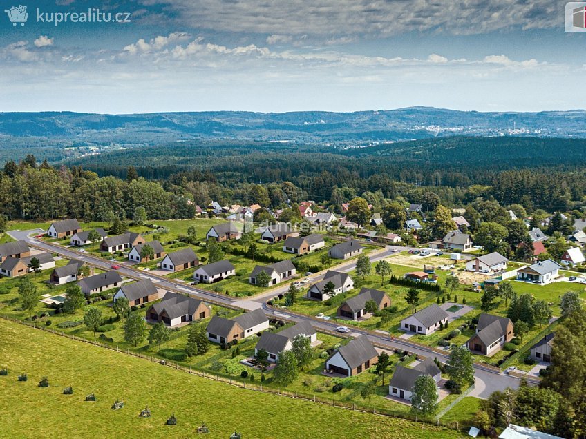 Prodej  stavebního pozemku 1392 m^2 Tři Sekery, Tři Sekery 