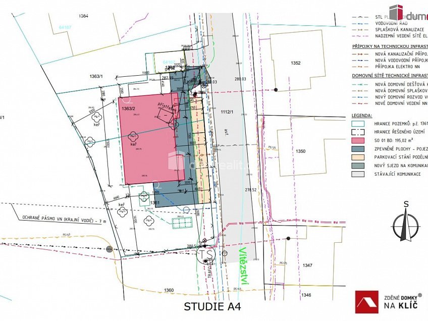 Prodej bytu 2+kk 48 m^2 Vítězství, Slušovice 