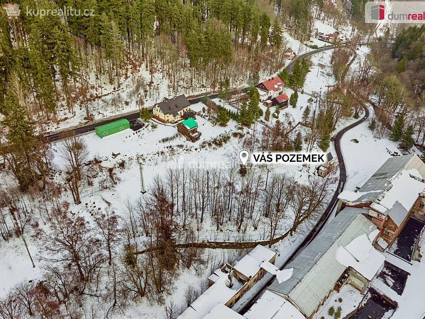 Prodej  stavebního pozemku 3414 m^2 Merklín, Merklín 