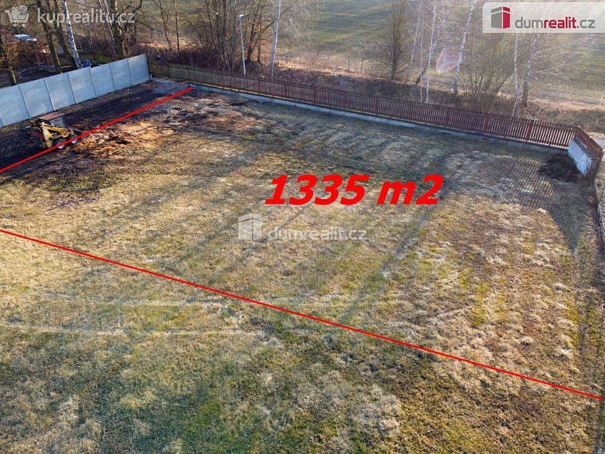 Prodej  stavebního pozemku 1335 m^2 Malý Újezd, Malý Újezd 