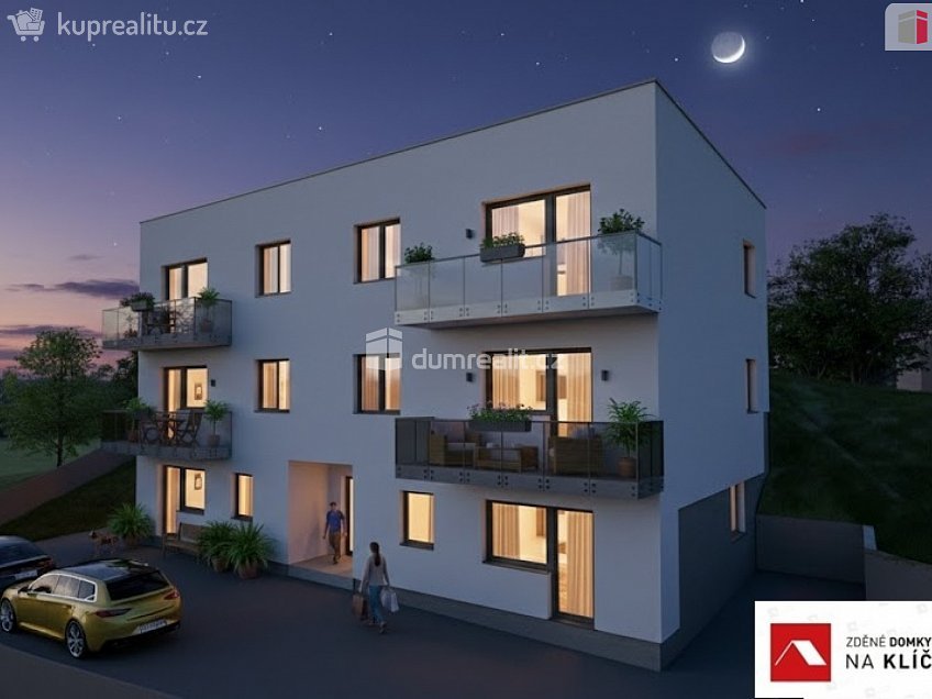 Prodej bytu 3+kk 71 m^2 Vítězství, Slušovice 