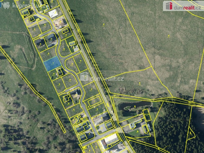Prodej  stavebního pozemku 836 m^2 Plešivecká, Abertamy 