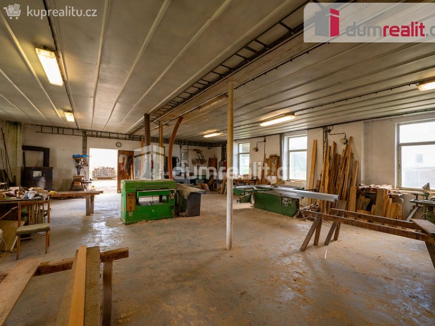 Pronájem  výrobních prostor 298 m^2 Olešník, Olešník 