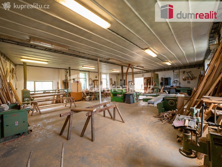 Pronájem  výrobních prostor 298 m^2 Olešník, Olešník 