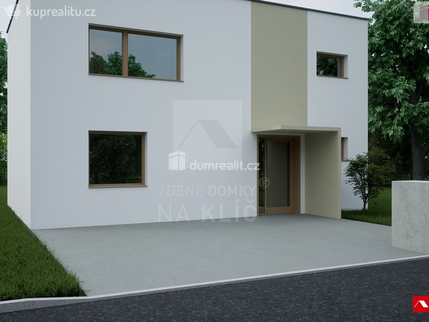 Prodej  projektu  rodinného domu 120 m^2 Hrabůvky, Zlín 