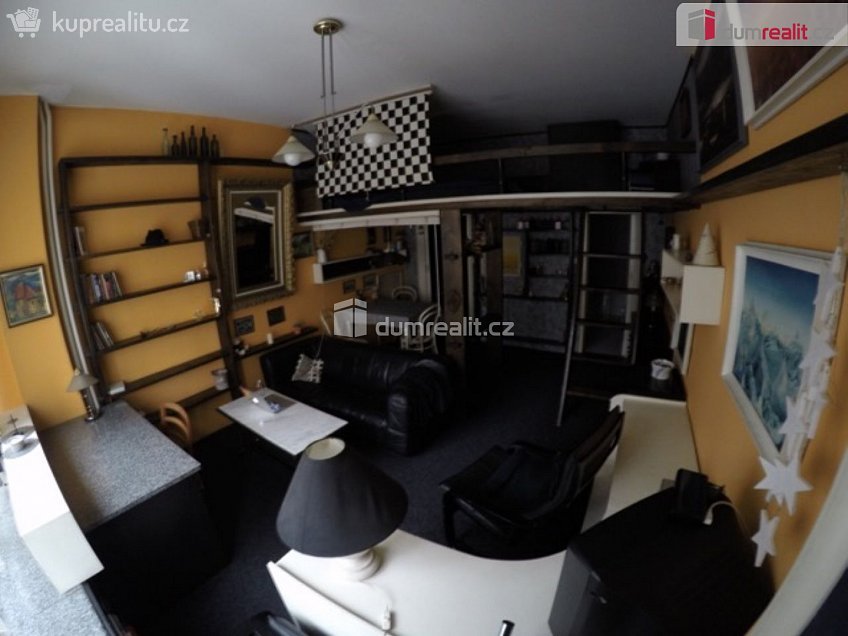 Pronájem bytu 1+kk 36 m^2 Soukenická, Praha 1 