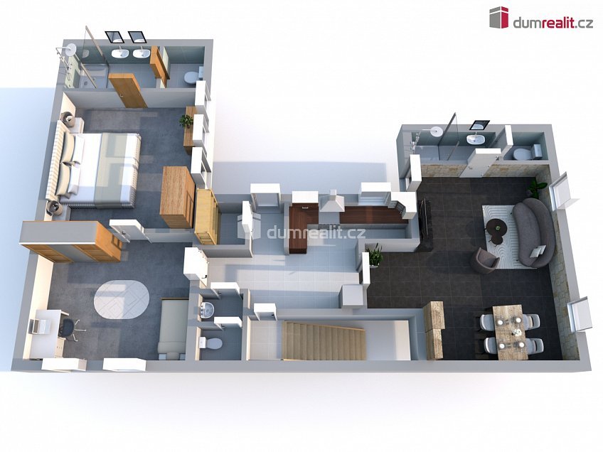 Pronájem bytu 3+kk 100 m^2 Janáčkova, Neratovice 