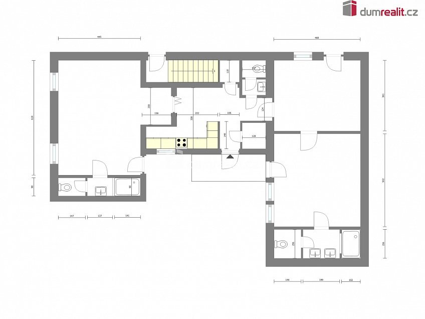 Pronájem bytu 3+kk 100 m^2 Janáčkova, Neratovice 
