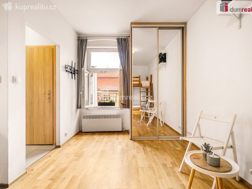 Prodej bytu 1+kk 19 m^2 Milíčova, Praha 3 