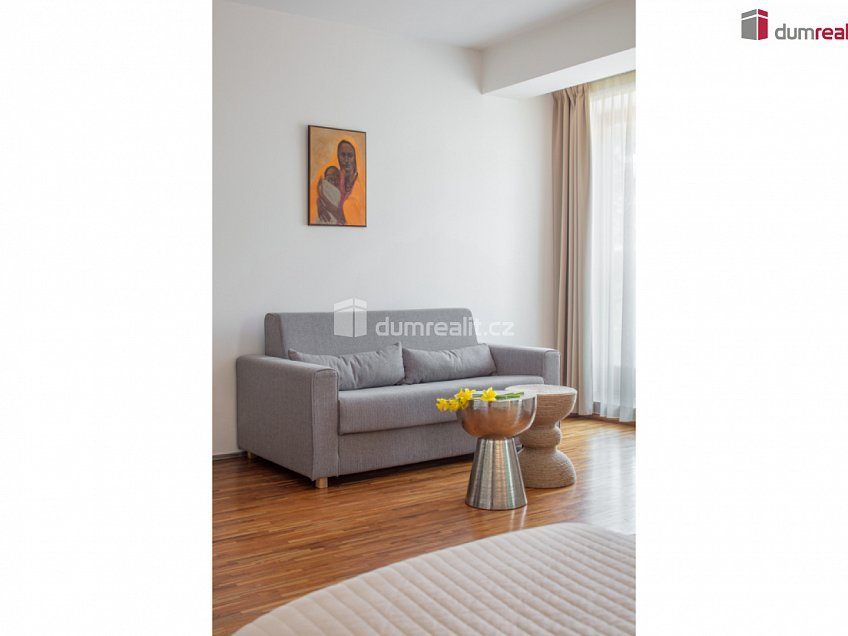 Pronájem bytu 1+kk 30 m^2 Holečkova, Praha 5 